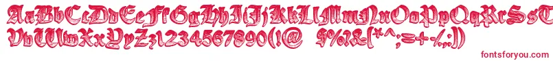 YeOldeOak Font – Red Fonts