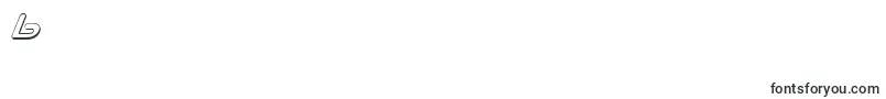フォントPlanetNShadowItalic – フォント数字6
