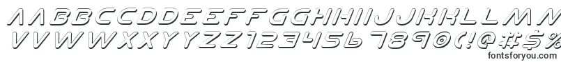 PlanetNShadowItalic Font – Technical Fonts