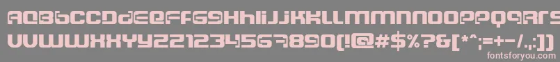 Dscosmosc Font – Pink Fonts on Gray Background