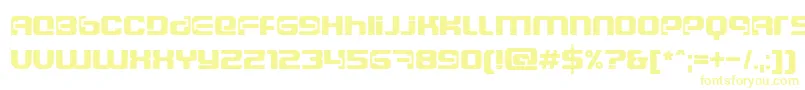 Шрифт Dscosmosc – жёлтые шрифты