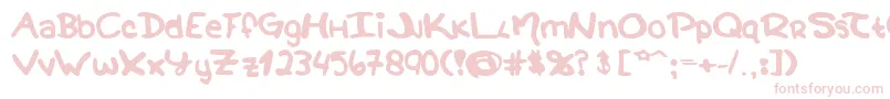 MagicalWands Font – Pink Fonts on White Background