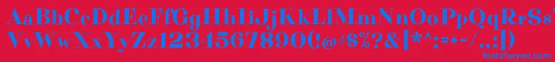 Lisätietoja PurplepurseRegular-fontista PurplepurseRegular-fontti – siniset fontit punaisella taustalla
