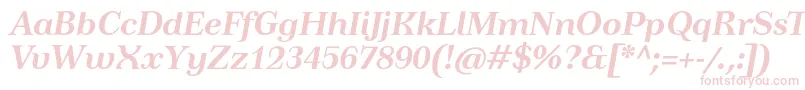 TusardecotextBolditalic Font – Pink Fonts