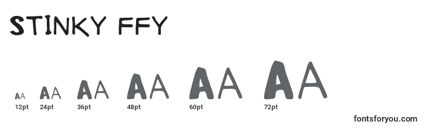 Stinky ffy Font Sizes