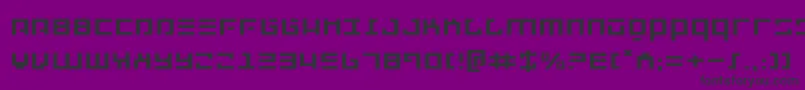 フォントRepulsore – 紫の背景に黒い文字