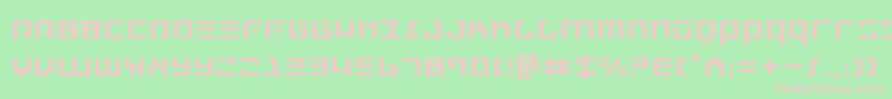 Repulsore Font – Pink Fonts on Green Background