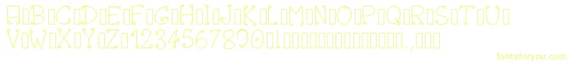 Pwoctober Font – Yellow Fonts