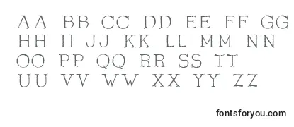 Обзор шрифта OlduvaiRegular