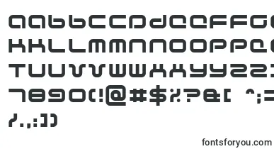Phutura font – sci-Fi Fonts