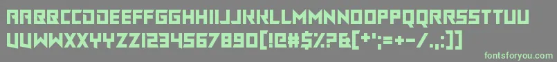 More about ChasingRabbits Font ChasingRabbits Font – Green Fonts on Gray Background