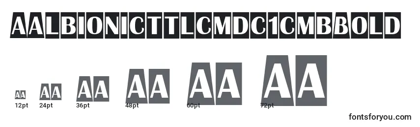AAlbionicttlcmdc1cmbBold Font Sizes