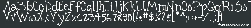 DjbCrazyGoofyCool Font – White Fonts