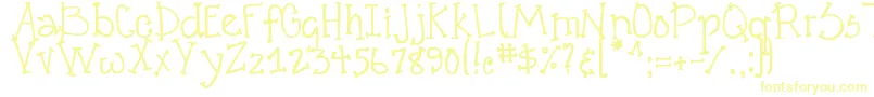 DjbCrazyGoofyCool Font – Yellow Fonts