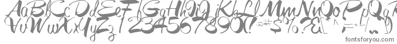 More about GalacticRegular Font GalacticRegular Font – Gray Fonts on White Background