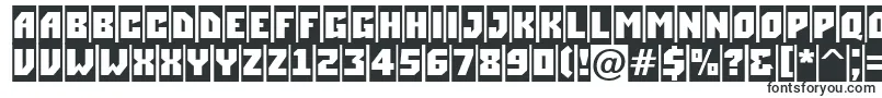Шрифт Simplercm – трафаретные шрифты