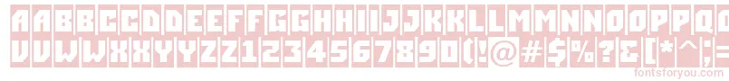 Simplercm Font – Pink Fonts on White Background