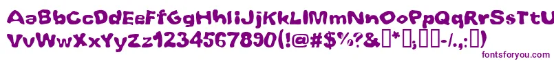 Whoobub ffy Font – Purple Fonts