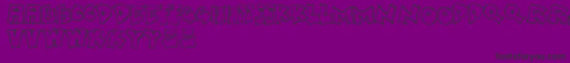 More about BoredSchoolboy Font BoredSchoolboy Font – Black Fonts on Purple Background