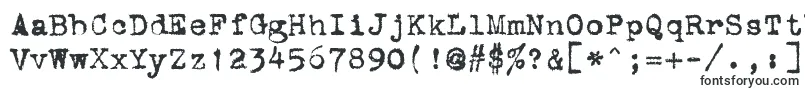 StOldTypewriter Font – Fonts for Adobe Acrobat