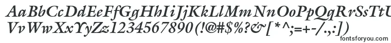 GalliardstdBolditalic Font – Fonts for Corel Draw