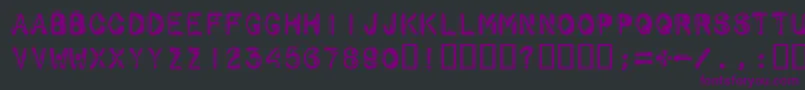 Schwarz Font – Purple Fonts on Black Background