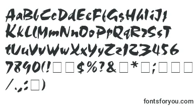 Olivia font – written Fonts