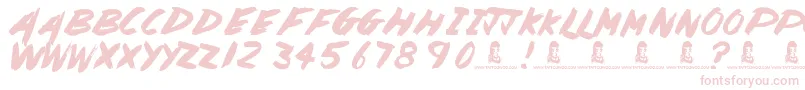 PaintedLady-Schriftart – Rosa Schriften