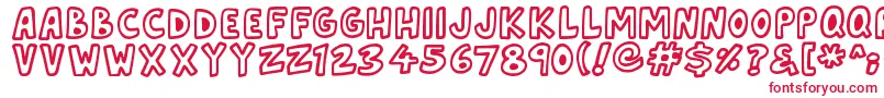 Asteroid7337 Font – Red Fonts