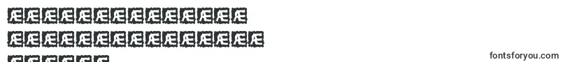 フォントVolatile2Brk – ビルマ語の文字