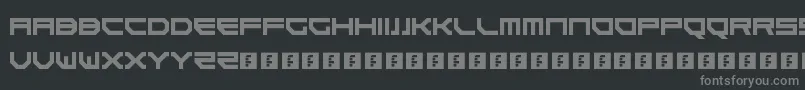 More about Goteki45 Font Goteki45 Font – Gray Fonts on Black Background