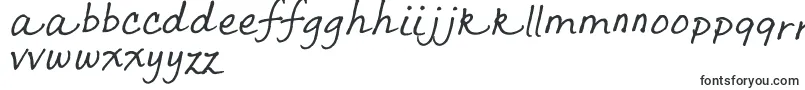 LarasLetters-fontti – englantilaiset fontit