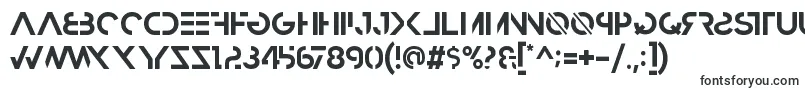 Czcionka HbmRazedBoldPersonalUseOnly – rosta typografia