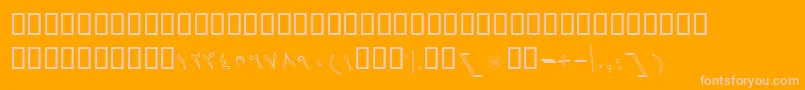 En savoir plus sur la police BBaranOutlineItalic Police BBaranOutlineItalic – polices roses sur fond orange