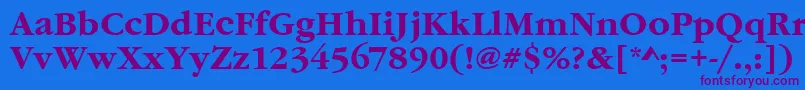 Más sobre la fuente GaramonditcteeBold fuente GaramonditcteeBold – Fuentes Moradas Sobre Fondo Azul