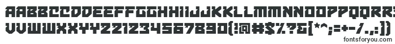 Bulletproofdecobb Font – Military Fonts