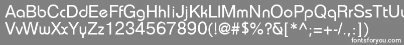 BahamasPragmatica Font – White Fonts on Gray Background