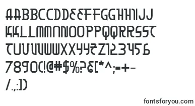 MoonDartBold font – Fonts For Different Languages