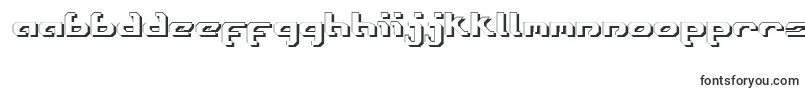 フォントEnsignFlandryShadow – マダガスカルの文字