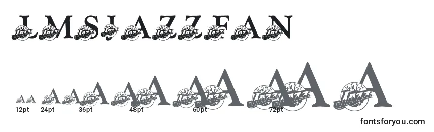 LmsJazzFan Font Sizes