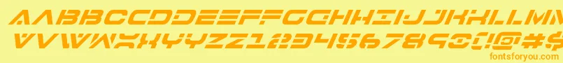 Lisätietoja 7thservicesuperital-fontista 7thservicesuperital-fontti – oranssit fontit keltaisella taustalla