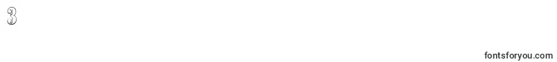 ColoneloutlineBold-Schriftart – Schriften für die Ziffer 3