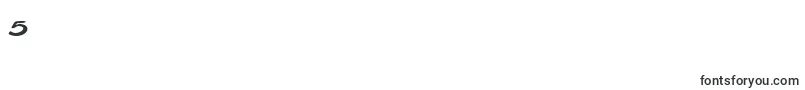 フォントTextapoint – フォント数字5