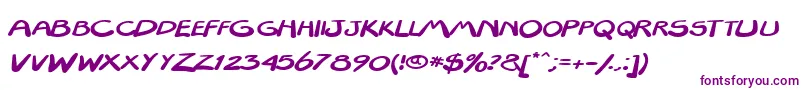 Textapoint-fontti – violetit fontit