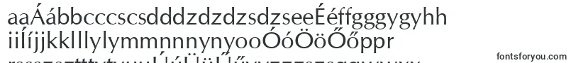 CgOmega-fontti – unkarilaiset fontit