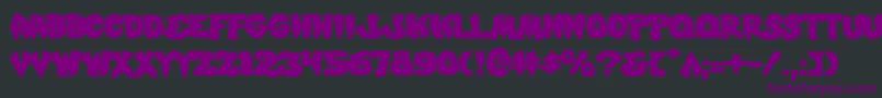 Mysticsinglere Font – Purple Fonts on Black Background