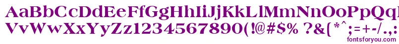 AmphionextraboldRegular Font – Purple Fonts