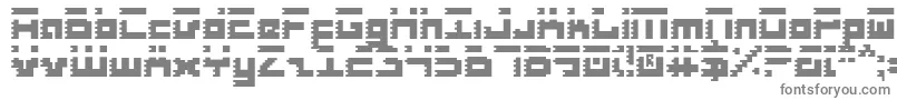 フォントRoidRage – 灰色のフォント
