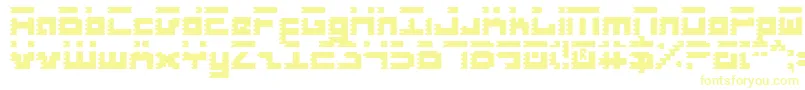 フォントRoidRage – 黄色のフォント