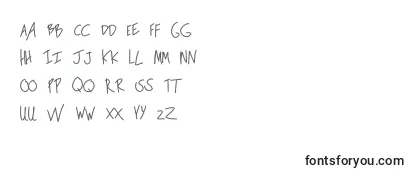 TeacherScribble Font